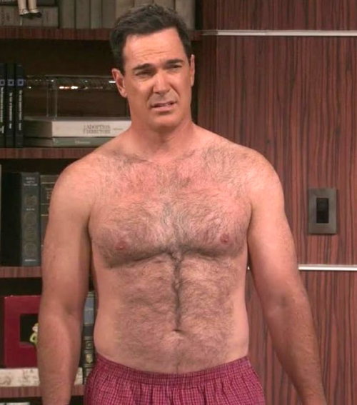 DILF alert!Exceptionally juicy TV daddy Patrick Warburton in Seinfeld and Rules of Engagement