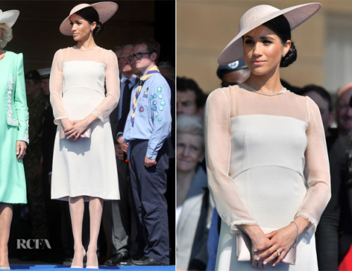 Meghan, Duchess of Sussex wearing Goat at The Prince of Wales 70th Birthday Patronage.05/22/18Credit