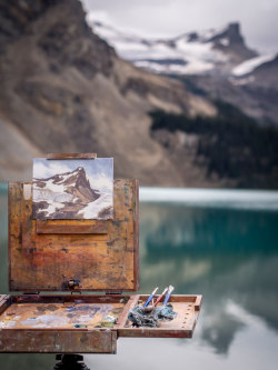 wanderthewood:  Bow Lake, Alberta, Canada