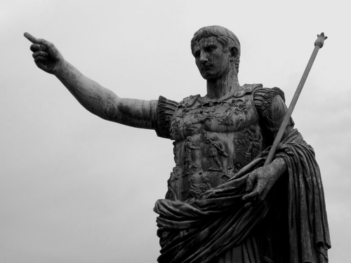 welkinlions:Statue of Emperor Augustus, Rome.