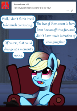 ask-canterlot-musicians:Time for the matriarch