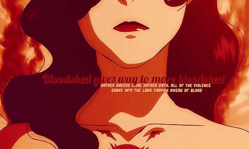 itoshisae:    Fullmetal Alchemist: Brotherhood Meme [1/7] Seven Quotes ♦ Lust (Rain