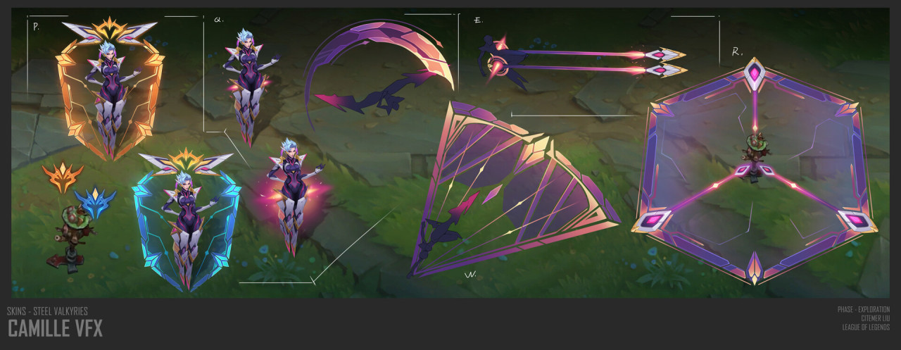 Strike Commander Camille - League of Legends Skin