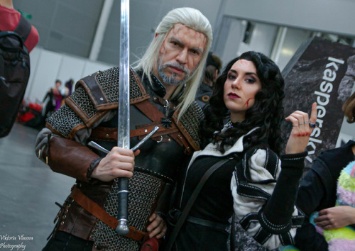 We worked on quest  #kaspersky_igromiron Igromir and ComicConMoscow in last weekend.Geralt - Haji ht