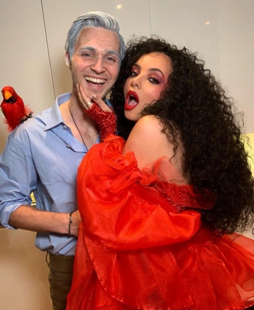 dopejade: fyeahlittlemix:jedstruts: David &amp; His Birds. #DavidAndDianaDoItAgain #Dianasties #