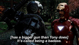mcufam: Rhodey being a proud action boi