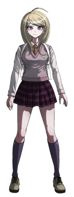 mawgito:  fullbody sprites for the characters that today’s ndrv3 trailer focused on, courtesy of &lt;the official dr twitter&gt;. also I made them transparent. &lt;fullsize here&gt; 