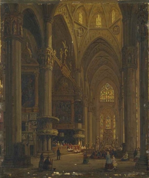 Carlo CanellaVue du transept du Duomo de Milan