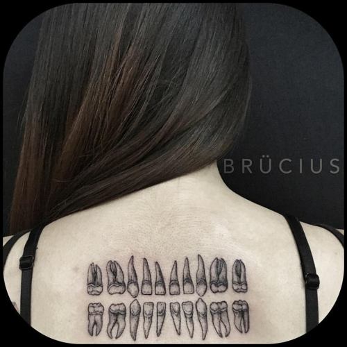 tattrx:  Brücius | San Francisco California USA “For a dentist from Korea with a good sense of humor