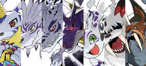 axxxrey:Digimon Adventure Battlecuts by Amastroph