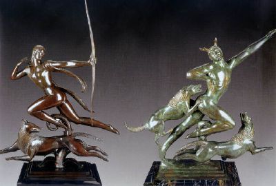 “Diana and Actaeon” by Paul Manship