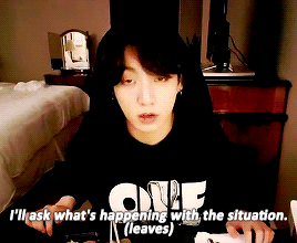 kookiebuff:some of the cuteness during jk’s 180420 vlive ♡ (trans: 1 | 2 | 3)bonus:
