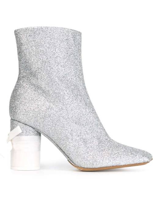 in-those-boots: MAISON MARGIELA glitter ankle bootsHeart it on Wantering and get an alert when it go