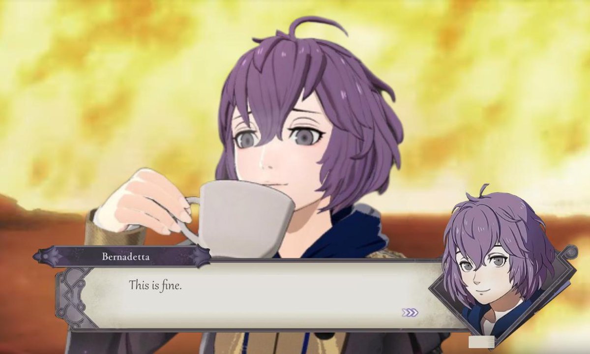 Bernadetta x byleth