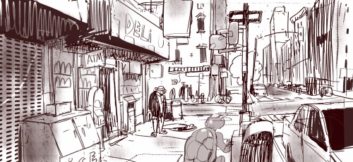This Was My First Assignment On TMNT In Early 2021. I Asked Asked To Do A Bodega And A Pizza Shop And