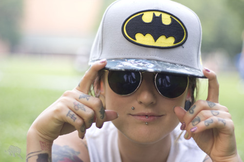 tgatmar:  Chilling with Twiggy (@NerdyStripper). Chatting about: life, food, and nerdy stuff. #Batman #Nerd4Life