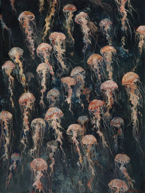 luminous-void: John Alexander, Jellyfish, n.d.