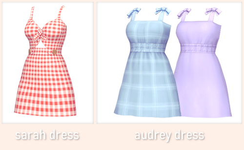 First Day of Summer - a set of two dressesThe Sarah dress was first supposed to look like this 