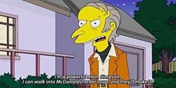 failsnet:  Tumblr Fails.net - Mr. Burns Powerful