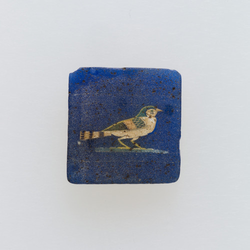 met-egyptian-art:Inlay, swallow hieroglyph, Metropolitan Museum of Art: Egyptian ArtGift of Helen Mi