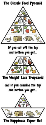 srsfunny:  Food Pyramid Geometry