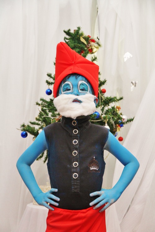 A Smurfy Christmas by Ivy’s Make Up and Beauty Academy