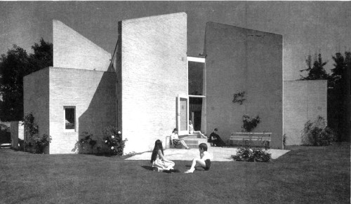 modernism-in-metroland: New House, Shipton-Under-Wychwood (1964) by Stout &amp; Litchfield Desig