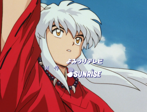 Inuyasha shows a hint of a smile, still a bit insicure