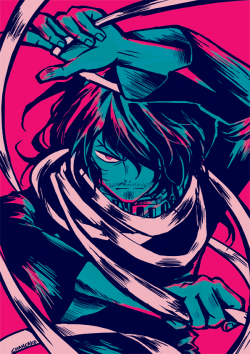 awdeko:  Aizawa sensei!!  This will be a print and postcard available at both SMASH and Animaga! :) – Twitter: @AwdekoInstagram: @Awdeko 