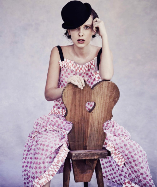 jamesbuchanans:Millie Bobby Brown for Vogue Australia.