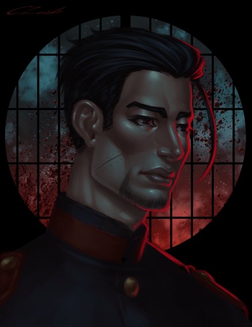 Another Ogata piece because I’m still simping…I’m sorry it’s another boring portrait, but be 