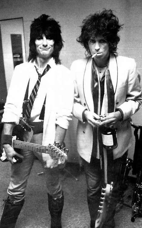 rocknrollpoland:  Ronnie & Keef 