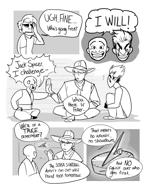 [PAGE 10]made up a shen gong wu for this (it’s basically a peace keeping timer) this is their 
