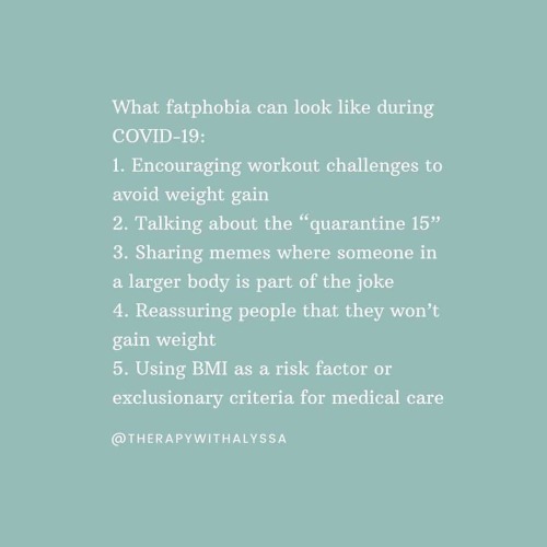 Posted @withregram • @therapywithalyssa  This includes ANY type of fat joke. •••