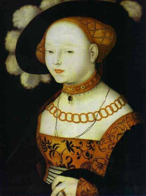 hans-baldung: Portrait of a Lady, 1530, Hans BaldungMedium: oil