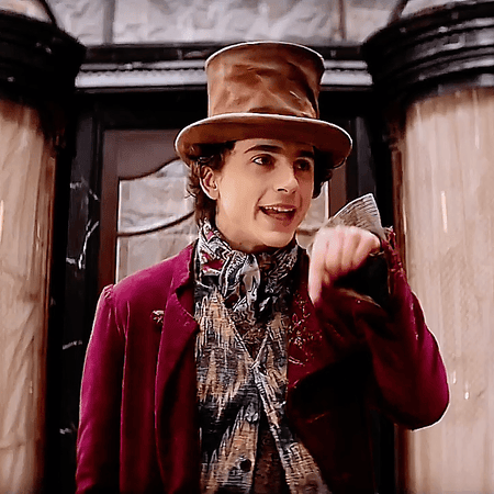 Timothe Chalamet, Wonka (2023)