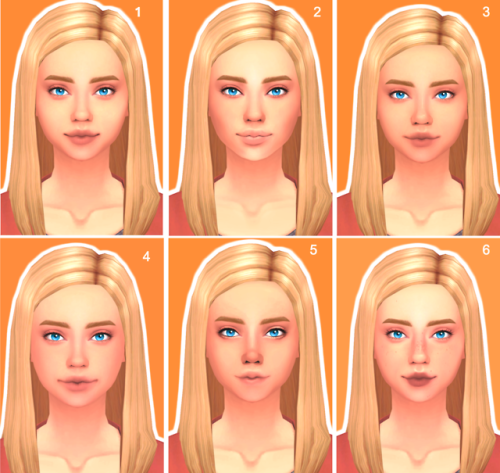 simlette: my fav maxismatch skinblends non default and default!    1. Intoxicated Default 