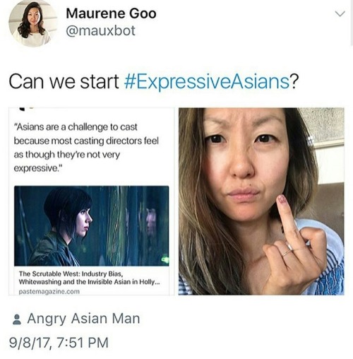 seafoambeauty:What kind of racist bullshit is this!? 