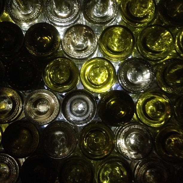 Wall of wine (at Bluehour)