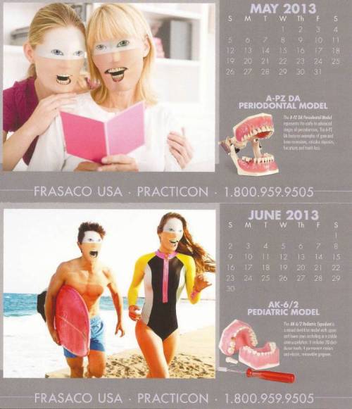 lotsofaccidentalnightmarefuel:  bunkerlad:  have any of you guys seen that one dental training dummy calendar? i think of it often  dafuk 