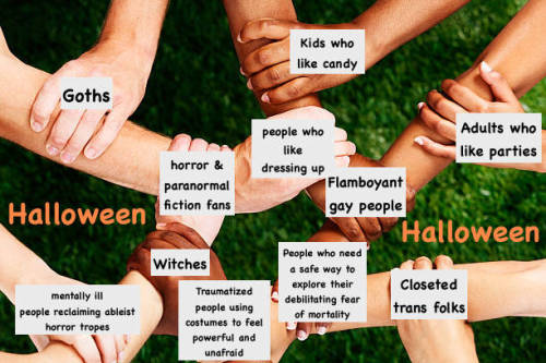 closet-keys:this is the eclectic group of Halloween lovers and I’m most of them
