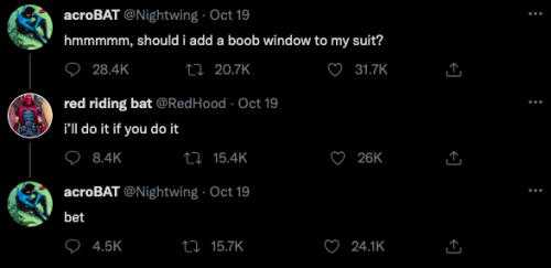 Another Chapter Of My "The Waynes On Twitter" Work On AO3