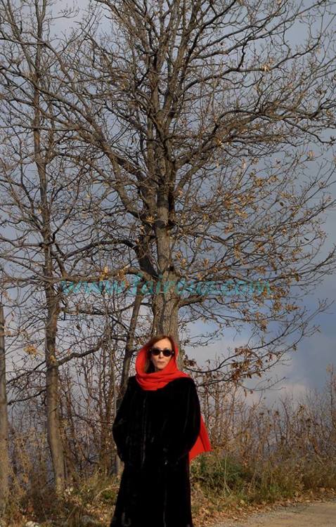 Fairuz recent photoshoot in the woods somewhere in Lebanon to...