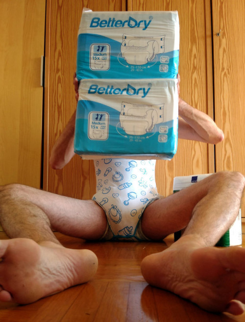 New Diapers Arrived. 