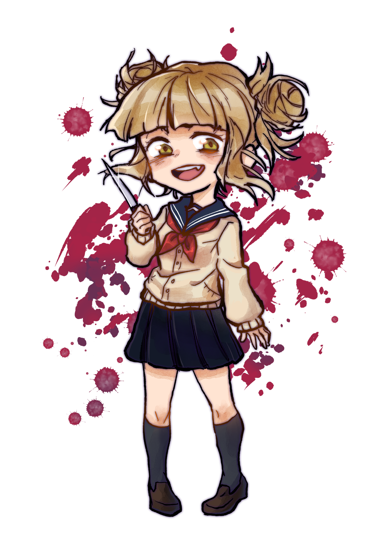 Himiko Toga Sticker (less-background-stuff-version) now available on my ...