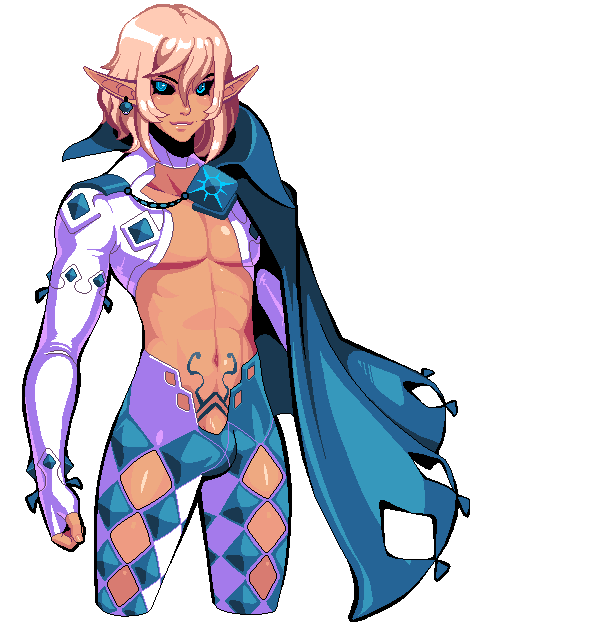 s-purple:  vanillycheesecake:Updated Marquis now with dick cleavage (*•̀ᴗ•́*)(￣◇￣;)