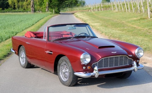 stefialte:  Aston Martin DB4 Vantage Convertible by Toruing 