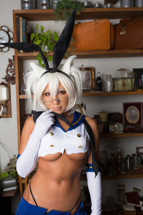 XXX gravureheaven:   Non - Musashi x Shimakaze photo