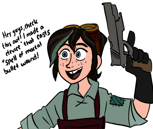 pilot-doodles:The gang decides it’s “harass Varian day”