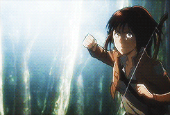 thuglevi:  SnK OVA &amp; Sasha + badassery 